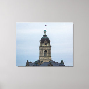 Old Vanderburgh County Courthouse, Evansville, IN Canvas Print