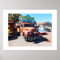 Old vehicles at Seligman, route 66