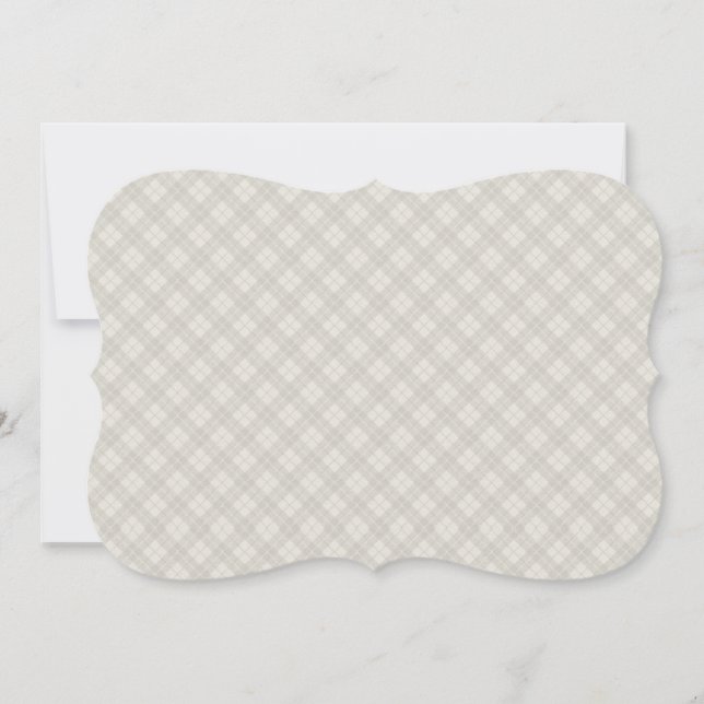 Old Vichy Lace Collection-Flat Save The Date Card (Front)