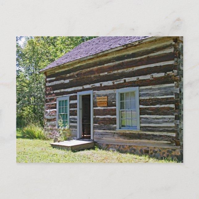 Old Victoria, Michigan's Upper Peninsula Postcard (Front)