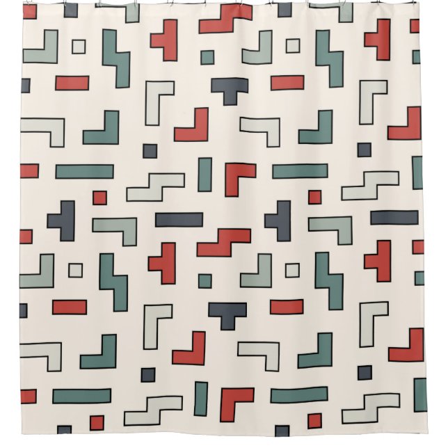 Old video game square seamless pattern,background  (Front)
