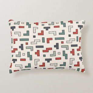 Old video game square seamless pattern,background  accent pillow