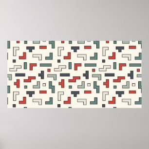 Old video game square seamless pattern,background poster
