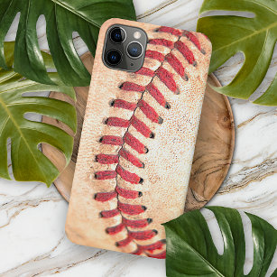 Old Vintage Baseball Ball Red Stitching Case-Mate iPhone Case