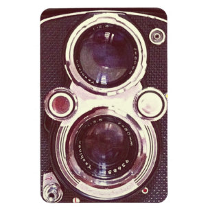 old vintage camera magnet