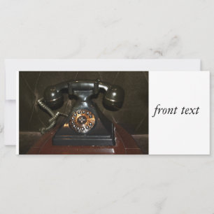 Old Vintage Dial-up Phone Invitation