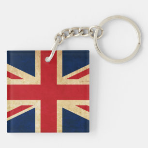 Old Vintage Grunge United Kingdom Flag Union