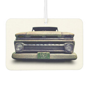 Old Vintage Rat Rod Pickup Truck Zombie Driver Air Freshener