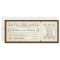 old vintage save the date ticket