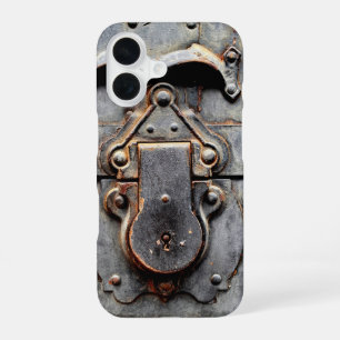 Old Vintage Trunk Lock iPhone 16 Case