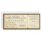 old vintage wedding invitations - tickets & RSVP