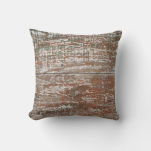 Old vintage wood texture backgroundabstract, home throw pillow