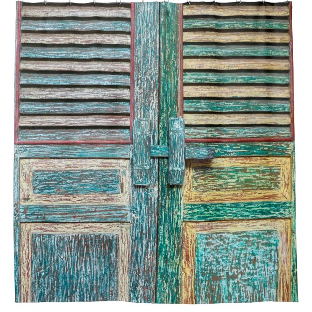 old vintage wooden door (Front)