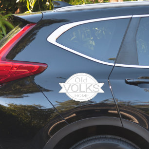  Old VOLKS Home  Sticker