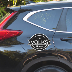 Old VOLKS Home  Sticker