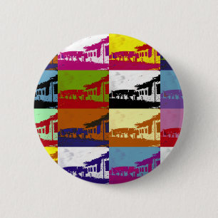 OLD WALES 2 INCH ROUND BUTTON