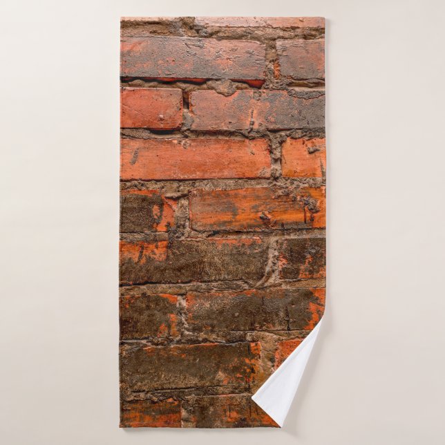 Old wall of stone bricksabstract, aged, ancient, a bath towel (Bath Towel)
