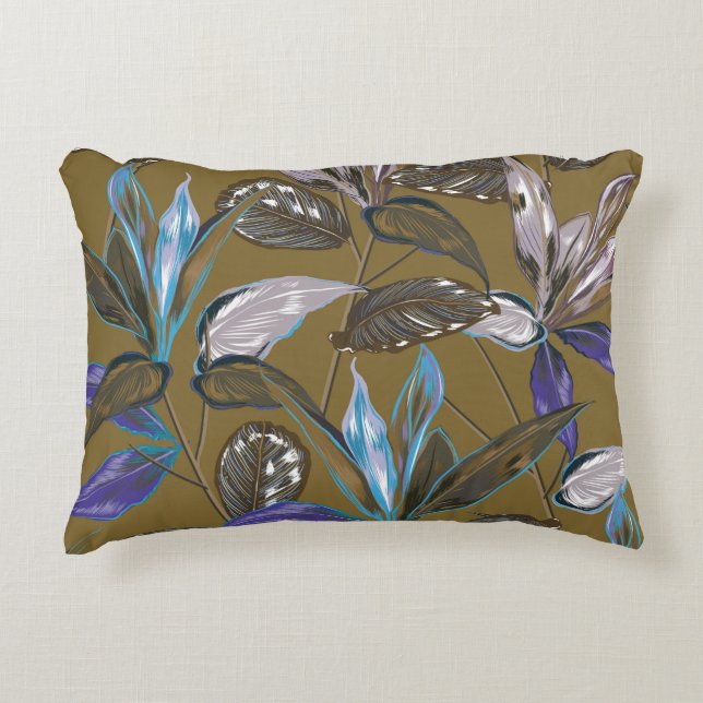 Old wall texture with cracks,  retro background,   accent pillow (Front)