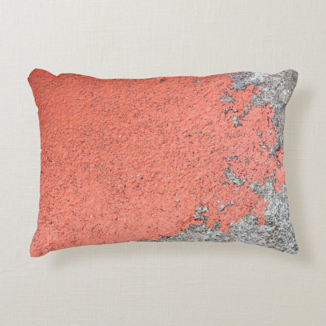 Old wall textureabstract, aged, aging, ancient, an accent pillow (Front)