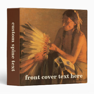 Old War Bonnet by Joseph Henry Sharp Binder