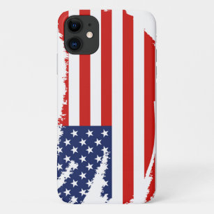 OLD WEATHERED GRUNGE STARS AND STRIPES USA FLAG   Case-Mate iPhone CASE