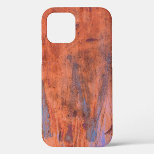 Old weathered rusty textureabstract, aged, aging,  iPhone 12 case