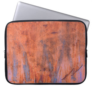Old weathered rusty textureabstract, aged, aging,  laptop sleeve