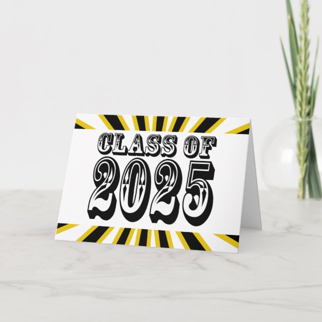 Old West Class of 2025 Card (Front)