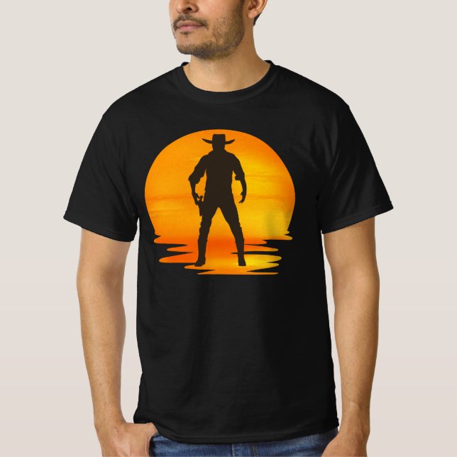 Old West Gunslinger T-Shirt (Front)