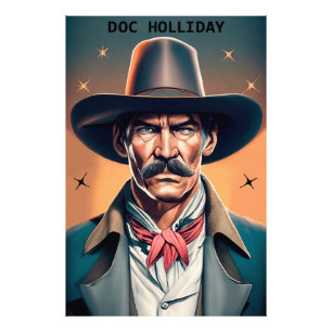 Old West Legend Doc Holliday Photo Print