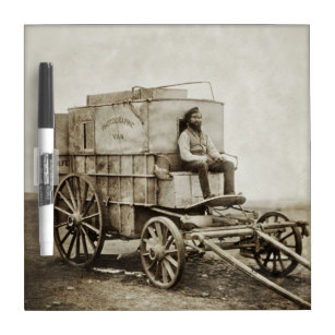 Old West Photography Wagon of Roger Fenton Dry Erase Board