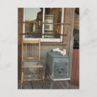 Old West Porch Postcard