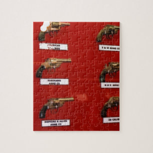 Old West Six-shooters Jigsaw Puzzle