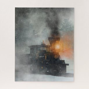 Old West Steam Train Jigsaw Puzzle
