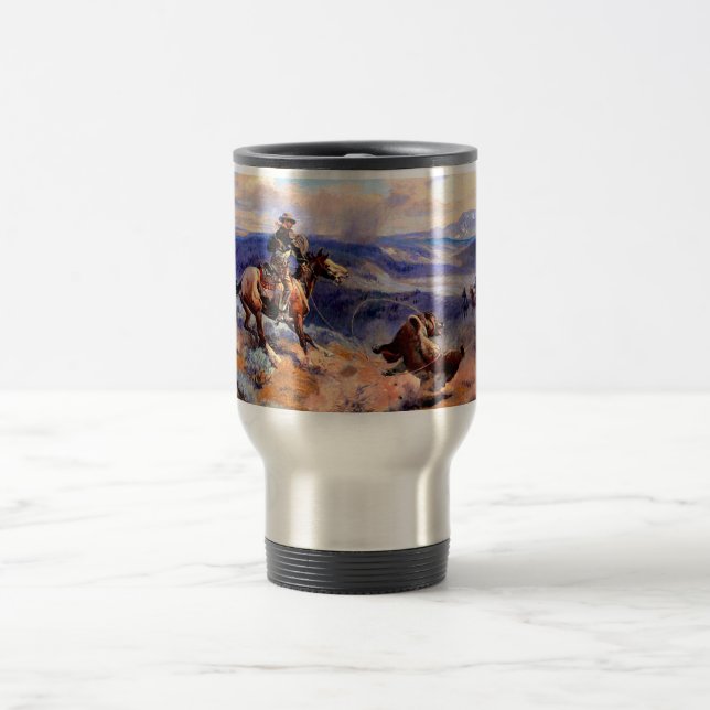 Old West Travel Mug (Center)