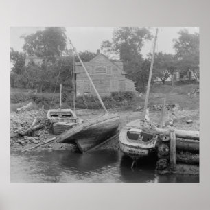 Old Wharf Poster