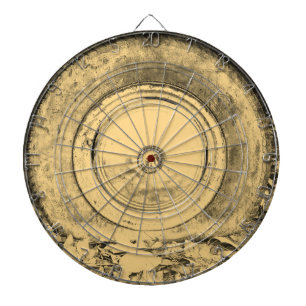 Old wheel of classic car #2 dartboard