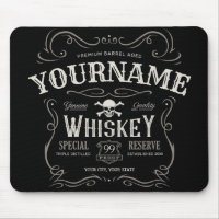 Old Whiskey Label Personalized Vintage Liquor Bar 