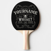 Old Whiskey Label Personalized Vintage Liquor Bar