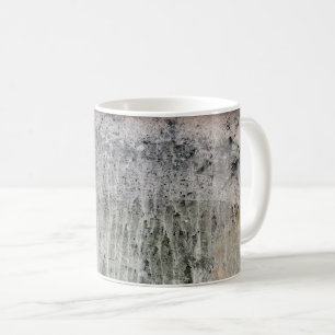 Old white window at night coffee mug