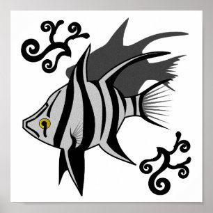 Old Wife Giving You the Eye Poster