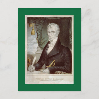Old William Henry Harrison portrait Postcard
