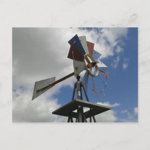 Old Windmill Postcard
