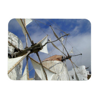 Old Windmills Olympos Karpathos, Greece Magnet