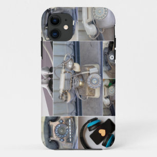 Old wired telephones as beautiful retro style! iPa iPhone 11 Case