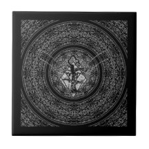 Old Withered Black & White Negative Abstract Tree