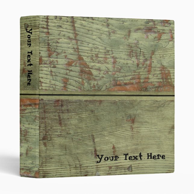 Old Wood Binder (Front/Spine)