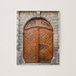 Old Wood Door Puzzle