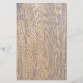 Old wood grain look stationery