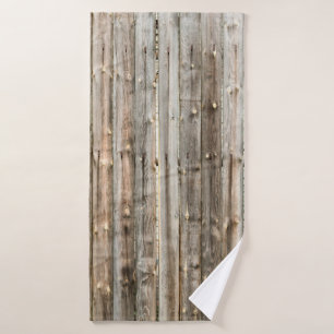 Old wood panel interior texturehome decor, backgro bath towel